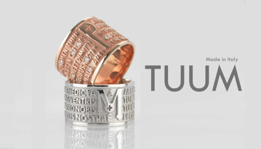 TUUM anello DECEM ORO ROSA 9 kt Ref. DEC000300R0 -2239