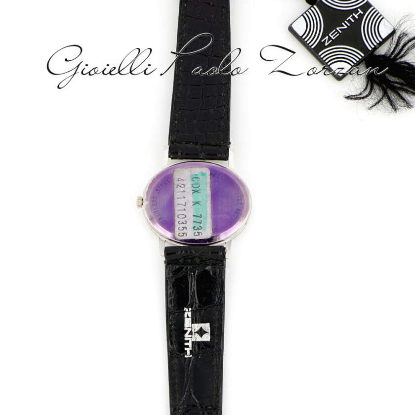 Orologio Donna Zenith Vintage Meccanico Manuale Ref. 7735 - immagine 5