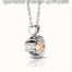 Pendente Le Bebè Bimba punto luce Bimbo + Bimbo DIAMANTE ct 0,22 Col.G Ref. LBB244-0
