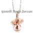 Ciondolo suonamore le bebè in argento 925 con brillantino da Ct 0.01 Ref. SNM 002-0