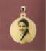 Medaglia fotoincisa  in oro giallo o bianco 18 kt forma rotonda piccola  Ref. MOD.TP   Regalistica Medaglie con Fotoincisione