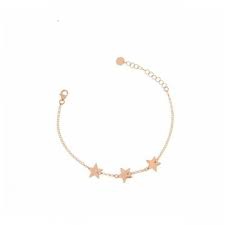 BRACCIALE RUE DES MILLE CATENELLA 3 SOGGETTI STELLE GOLDENFALL REF. BRCATMT-0