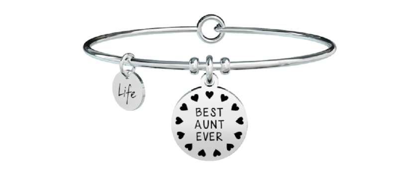Bracciali kidult nuova collezione 2018 BEST AUNT EVER ref. 731300-0