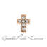 Croce in oro rosa e diamanti Elements DonnaOro Ref. DCHF6520.003  Simboli