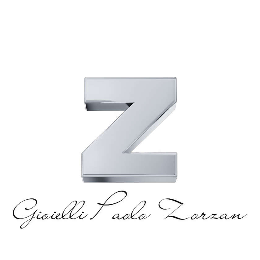 Lettera Z in oro bianco Elements DonnaOro Ref. DCHFZ3320