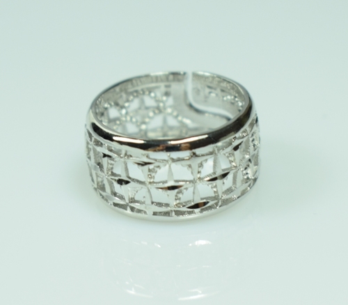 Anello regolabile Lorenzo Ungari in argento 925 ref. VENEREAN003-0