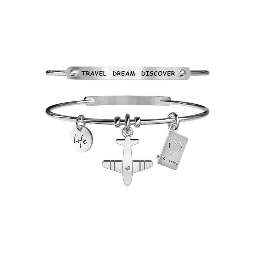 Bracciale Kidult in Acciaio Aereo | Scoperta – Collezione LIFE Free Time – 231641-0