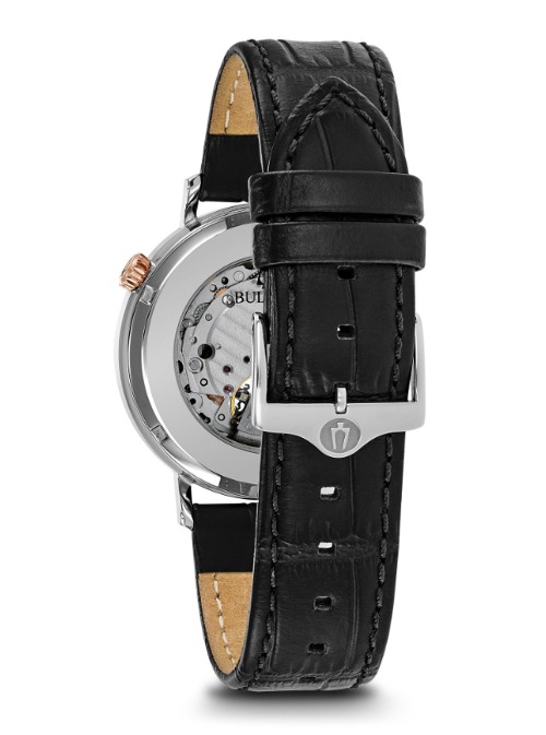 Bulova 98A187 Orologio Da Uomo Automatico Classic fondo a vista-12166
