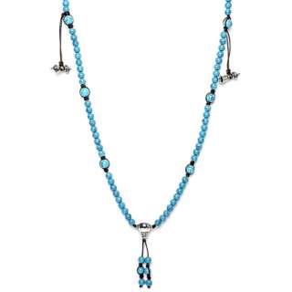 Collana unisex gioielli Tamashii Mudra turchese Codice: NHS1500-7-0