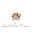 Zampetta Cane in oro rosa e Brillanti Elements DonnaOro Ref. DCHF7425.001  Animali