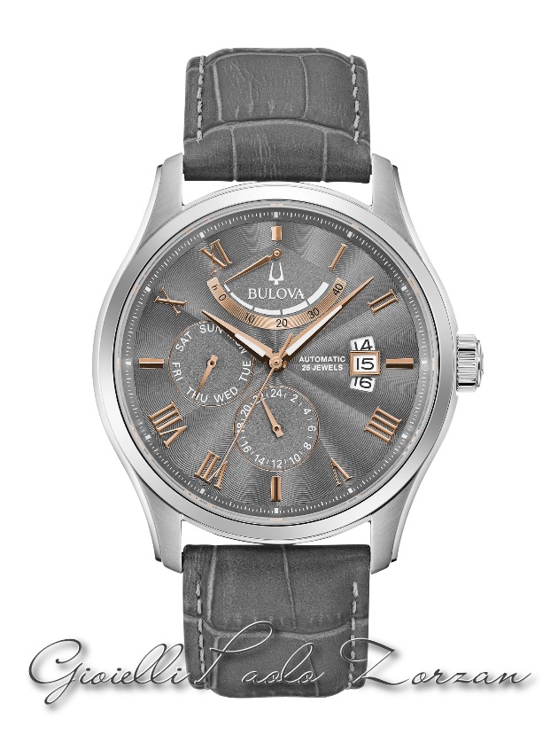 Orologio Bulova da Uomo Automatico Wilton Classic 96C143 vitrè-0
