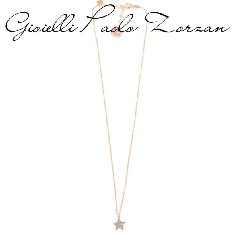 COLLANA PITI MALI' GIROCOLLO CON STELLINA DI ZIRCONI REF. 147/C-FE(RS)-0