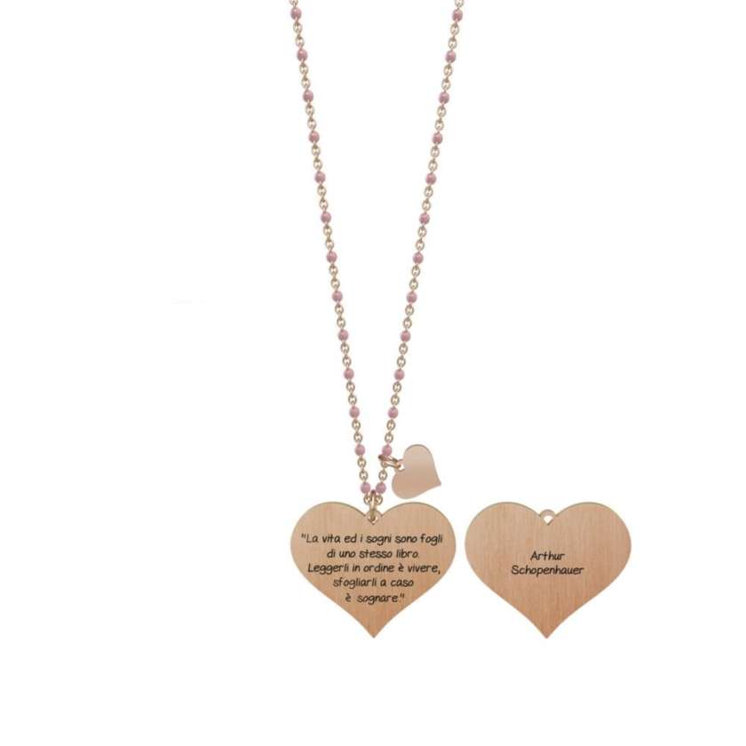 Collana donna Kidult La Vita Ed I Sogni Rosè 751039-0