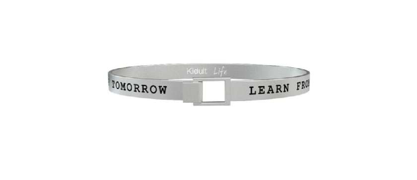 Bracciale Kidult uomo nuova collezione 2019"LEARN FROM YESTERDAY, LIVE." 731512L-0