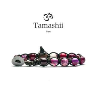 Bracciale Tamashii Agata Ciliegia Striata BHS900-164-0
