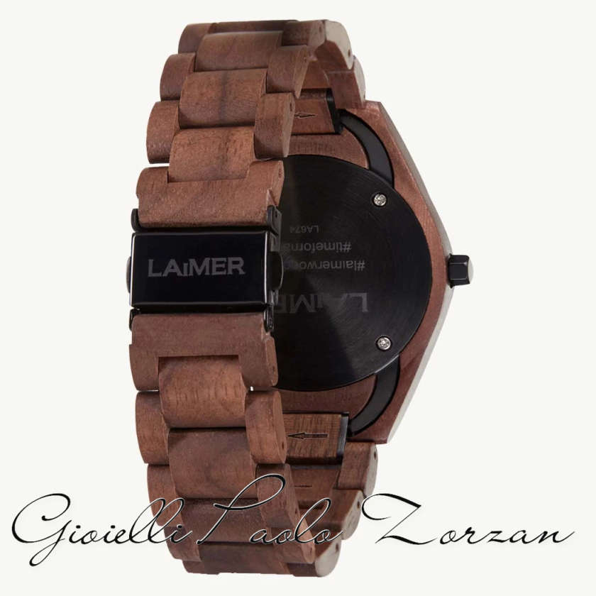Orologio in Legno Laimer  Christiano Art. 0151 - immagine 2