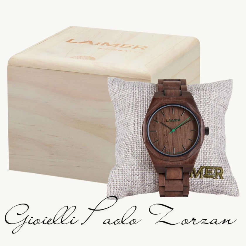 Orologio in Legno Laimer  Christiano Art. 0151 - immagine 3