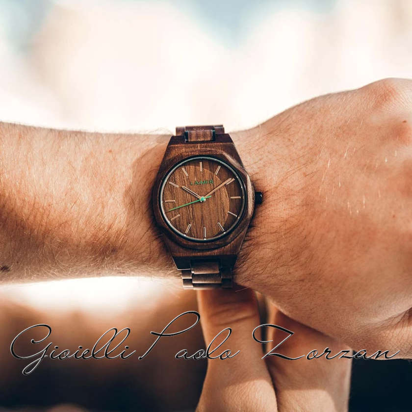 Orologio in Legno Laimer  Christiano Art. 0151 - immagine 4