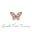 Farfalla Galatea in oro rosa e diamanti Elements DonnaOro Ref. DCHF6530.002  Animali