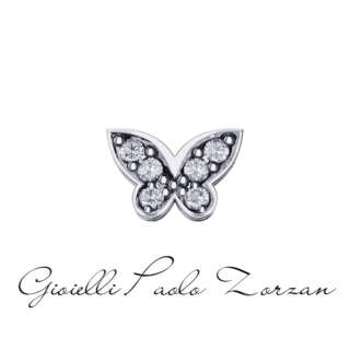 Farfalla Galatea in oro bianco e diamanti Elements DonnaOro Ref. DCHF6531.002  Animali