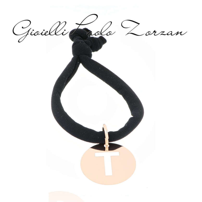 Bracciale Rue Des Mille Con Iniziale Lettera T In Argento Ref. Brtslet-t