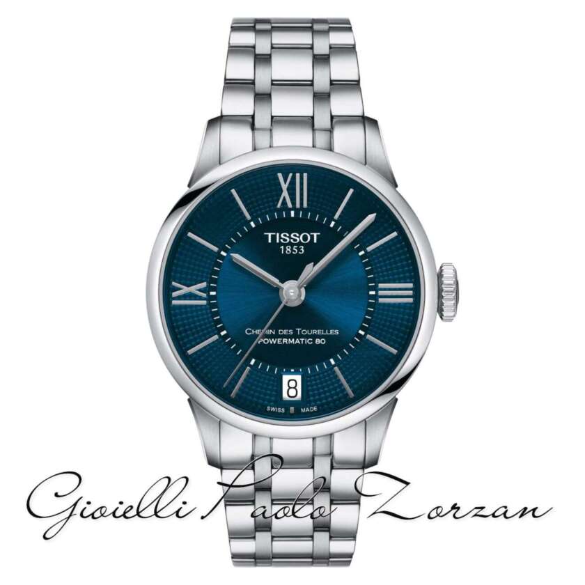 Orologio Donna Tissot Chemin des Tourelles Powermatic 80 Lady T099.207.11.048.00