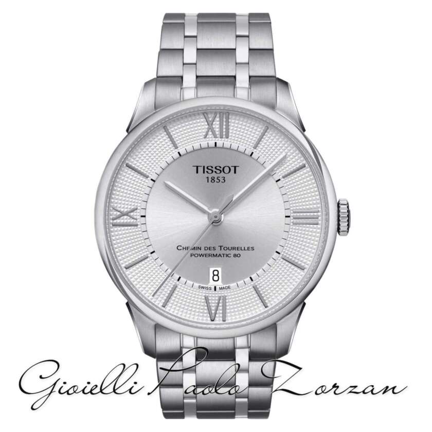 Orologio Uomo Tissot Chemin des Tourelles Powermatic 80 T099.407.11.038.00