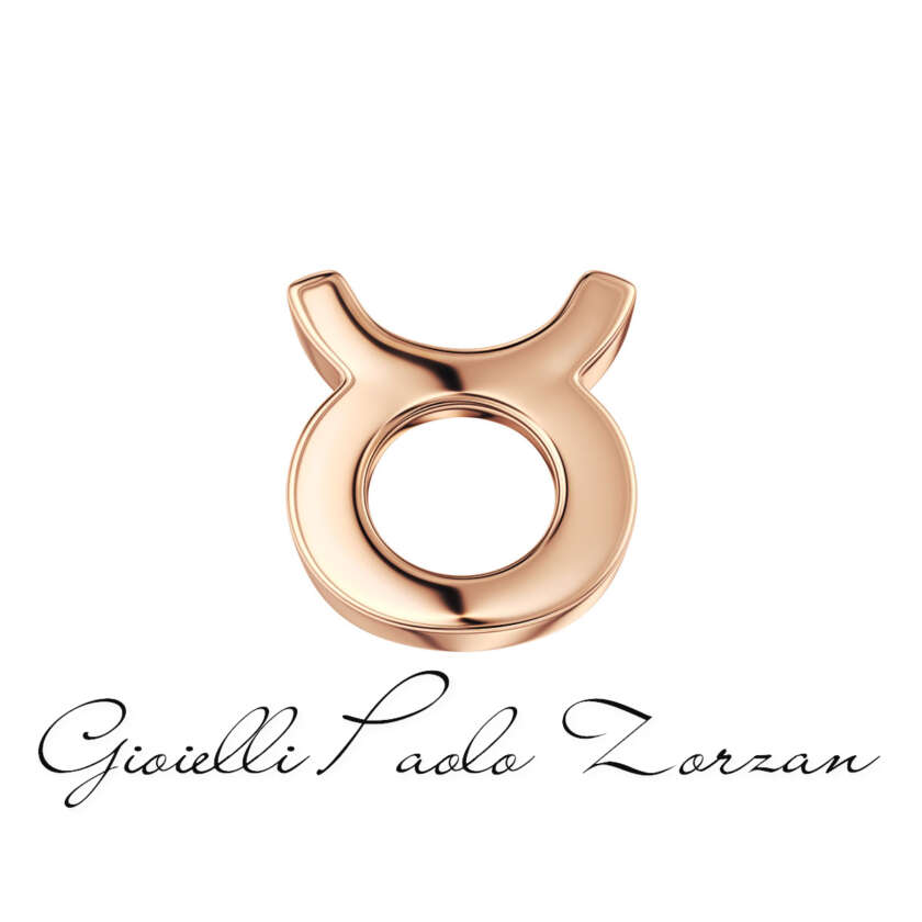 Segno zodiacale Toro in oro rosa Elements DonnaOro Ref. DCHF3934