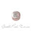 Lettera E tonda in oro rosa e diamanti Elements DonnaOro Ref. DCHF8119E.002  Numeri e Lettere