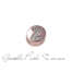 Lettera Z tonda in oro rosa e diamanti Elements DonnaOro Ref. DCHF8119Z.002  Numeri e Lettere