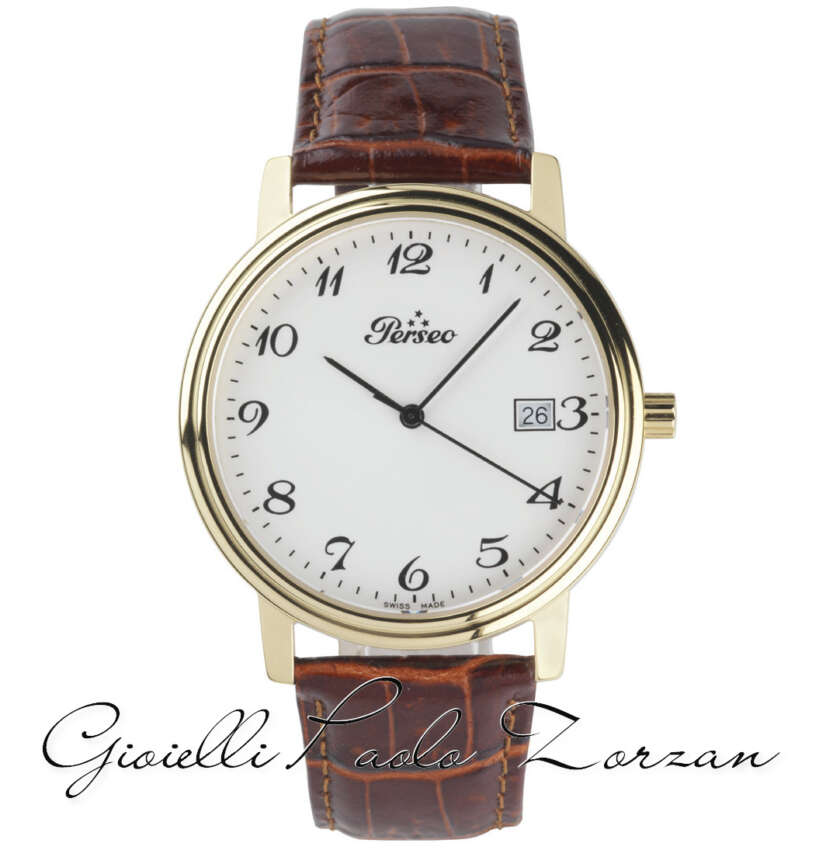 Orologio Uomo Perseo Placcato in Oro ref. 42025.02