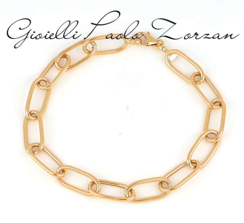 Bracciale donna in oro giallo 18 kt VRV001