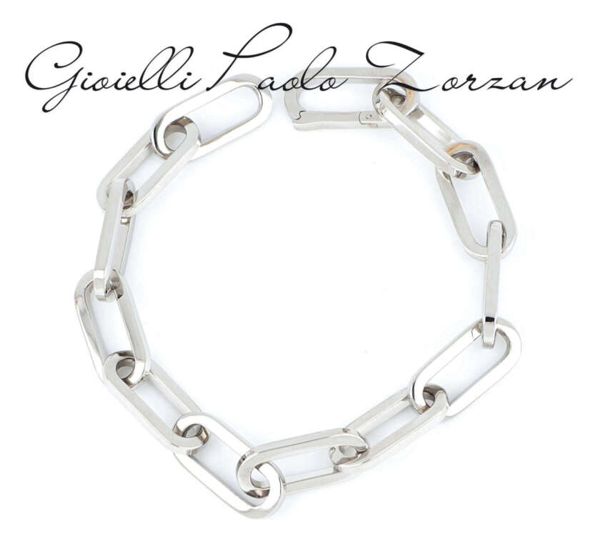 Bracciale donna in oro bianco 18 kt VRV010