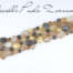 Bracciale Nanis in oro giallo diamanti e quarzo rutilato BS12-515-GG-IN  Bracciali a Maglia