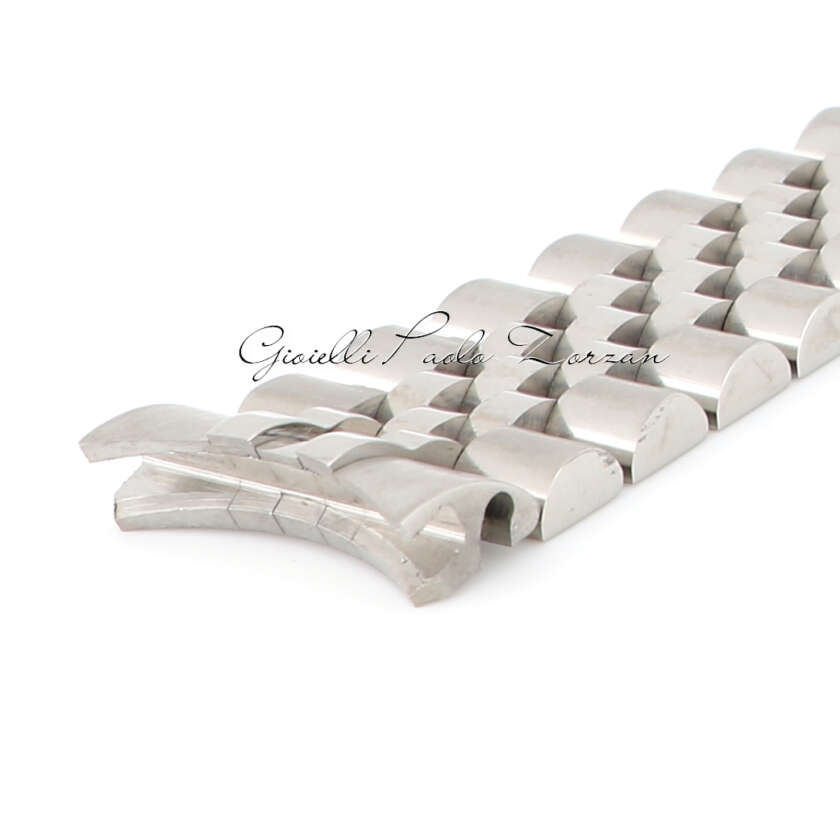 Cinturino Jubilee in Acciaio Maglia Piena ansa 20 mm ref. 200066 - immagine 3