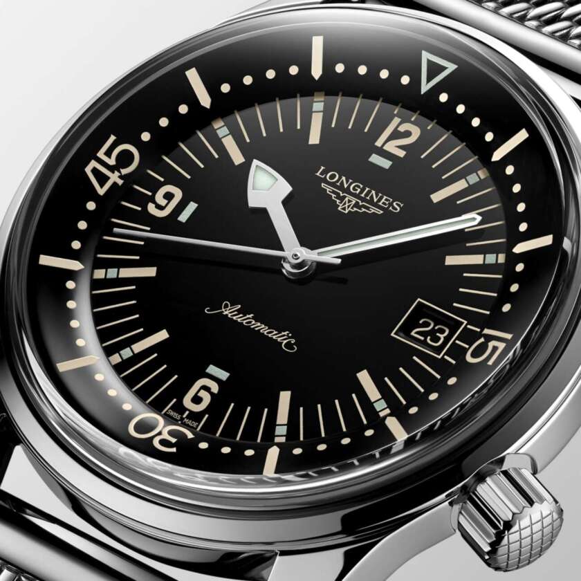 Orologio Uomo LONGINES Legend Diver maglia Milano ref.  L3.774.4.50.6 - immagine 4