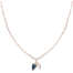 COLLANA AMEN IN ARGENTO ROSATO CON CUORI  CLMPCLRN  Girocolli