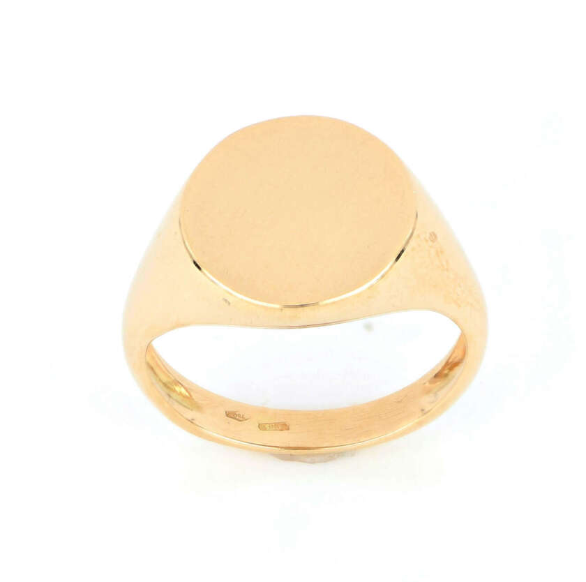 Anello uomo in oro giallo DZOR34 - immagine 2