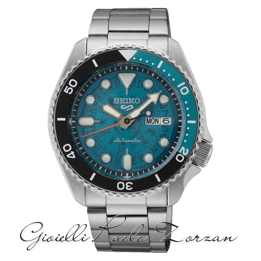 Orologio Seiko 5 Sport Skeleton Green ref. SRPJ45K1