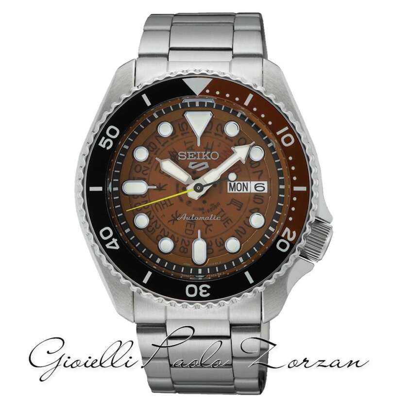 Orologio Seiko 5 Sport Skeleton Brown ref. SRPJ47K1