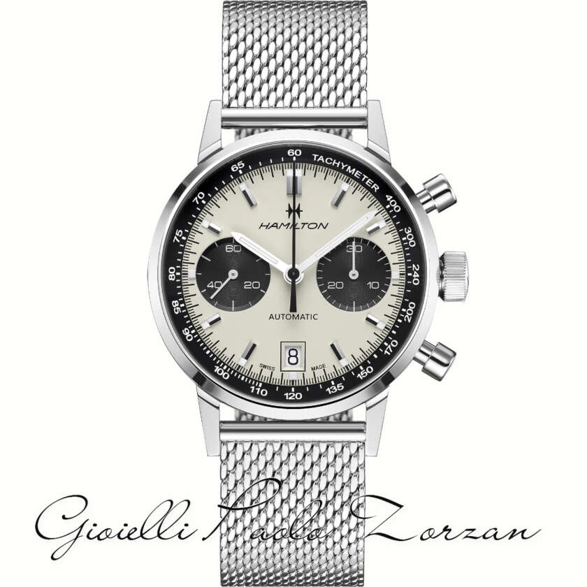 Orologio Hamilton Intra-Matic Auto Chrono Carica automatica 40mm ref. H38416111