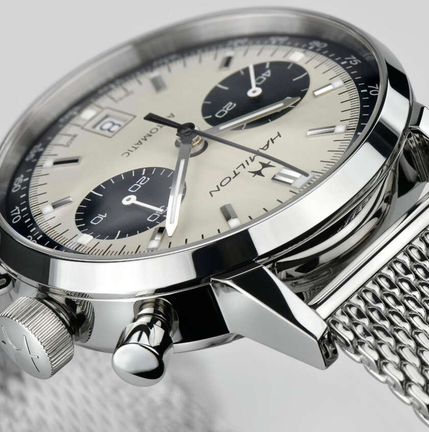 Orologio Hamilton Intra-Matic Auto Chrono Carica automatica 40mm ref. H38416111 - immagine 4