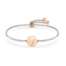 Bracciale Nomination Milleluci Lettera V in Acciaio 028007/022  Bracciali a Maglia