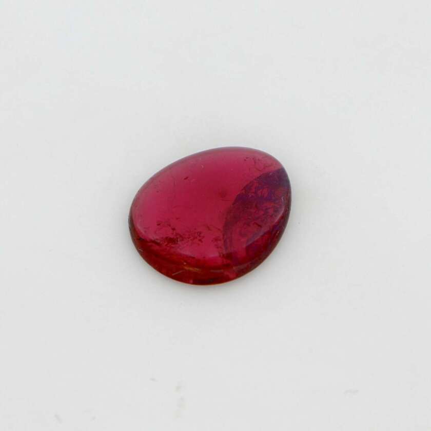 Tormalina Naturale Rubellite Taglio Fantasia Cabochion ct 3.94 ref. TRFQ394EM - immagine 4