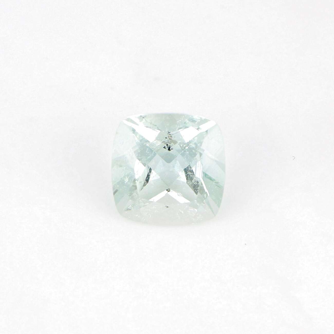 Acquamarina Naturale Taglio Cuscino Quadrato Ct 5.00 ref. BAQ500EP