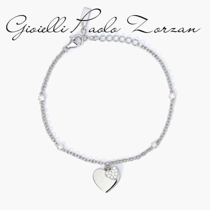 Bracciale Mabina con ciondolo cuore SOLO TUO 533637