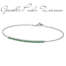 Bracciale Paddle Donna Oro barretta tennis in oro bianco e smeraldi PHBE9561  Bracciali a Maglia