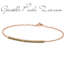 Bracciale Paddle Donna Oro barretta tennis in oro rosa e smeraldi PHBE9564  Bracciali a Maglia