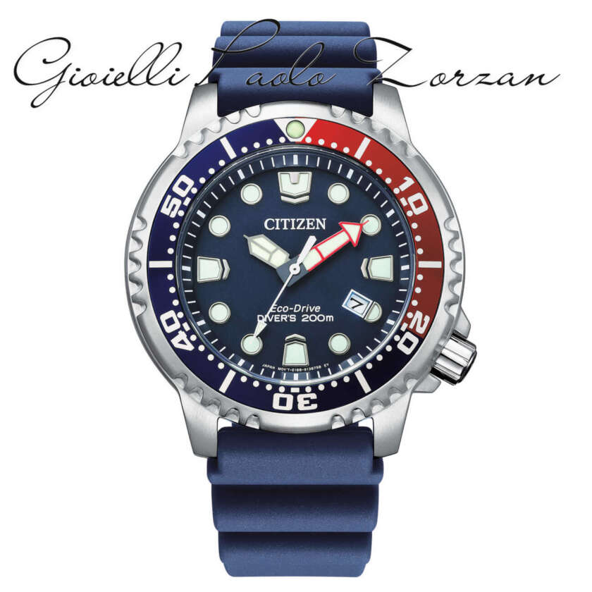 Orologio Citizen Diver's Eco Drive 200 mt BN0168-06L