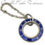 PORTACHIAVI SPEEDOMETER ACCIAIO DLC GHIERA COLORE BLU SKC 2356B N  Portachiavi